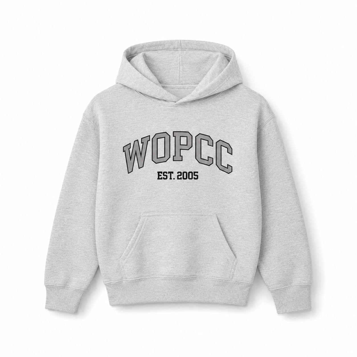 WOPCC EST. 2005 Youth Hoodie (Ash Grey