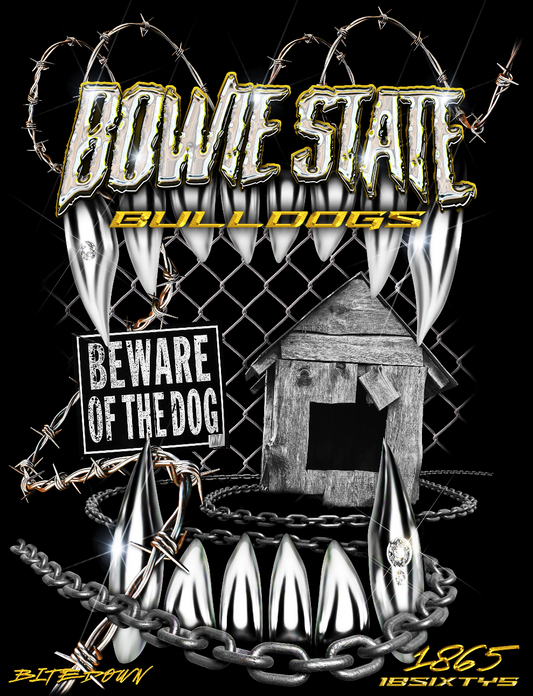 Bowie State 'BITEDOWN' 18SIXTY5 Tee. c.2023