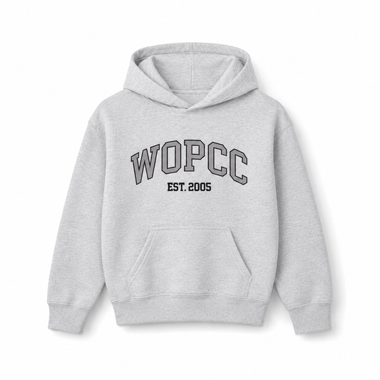 WOPCC EST. 2005 Youth Hoodie (Ash Grey