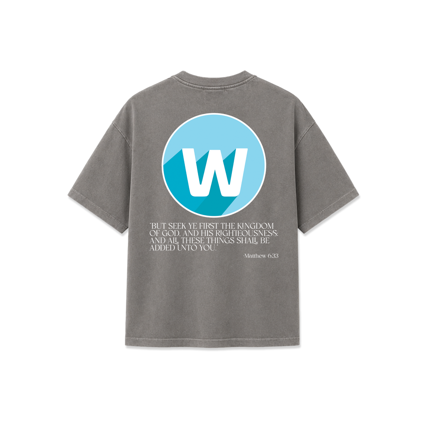 WOPCC Flagship Tee (Cement Grey)