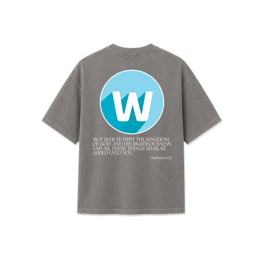 WOPCC Flagship Tee (Cement Grey)