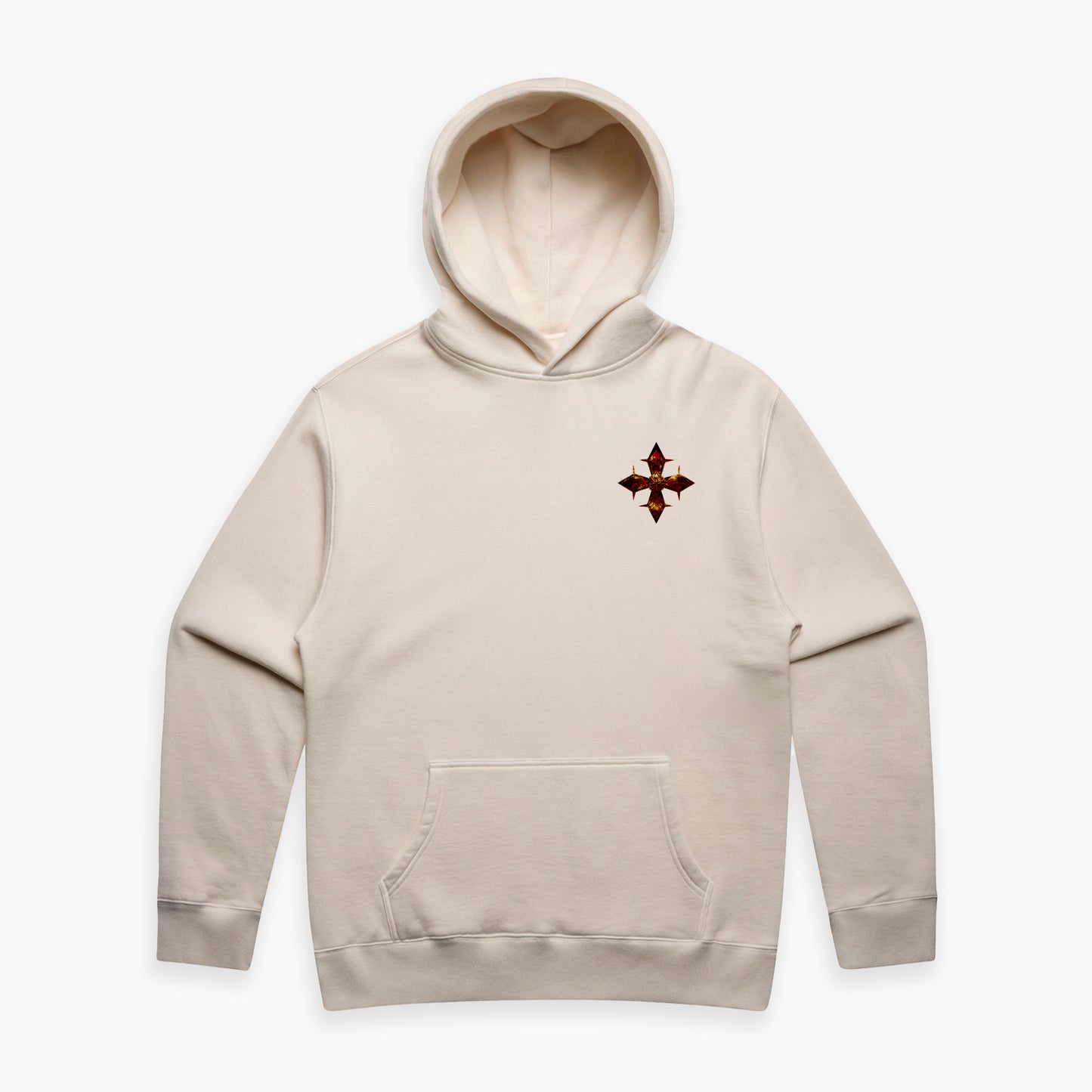 'Pray through the pain' Faded Hoodie
