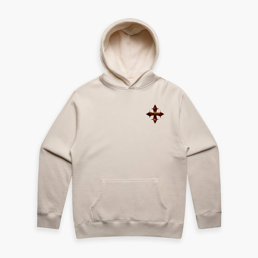 'Pray through the pain' Faded Hoodie