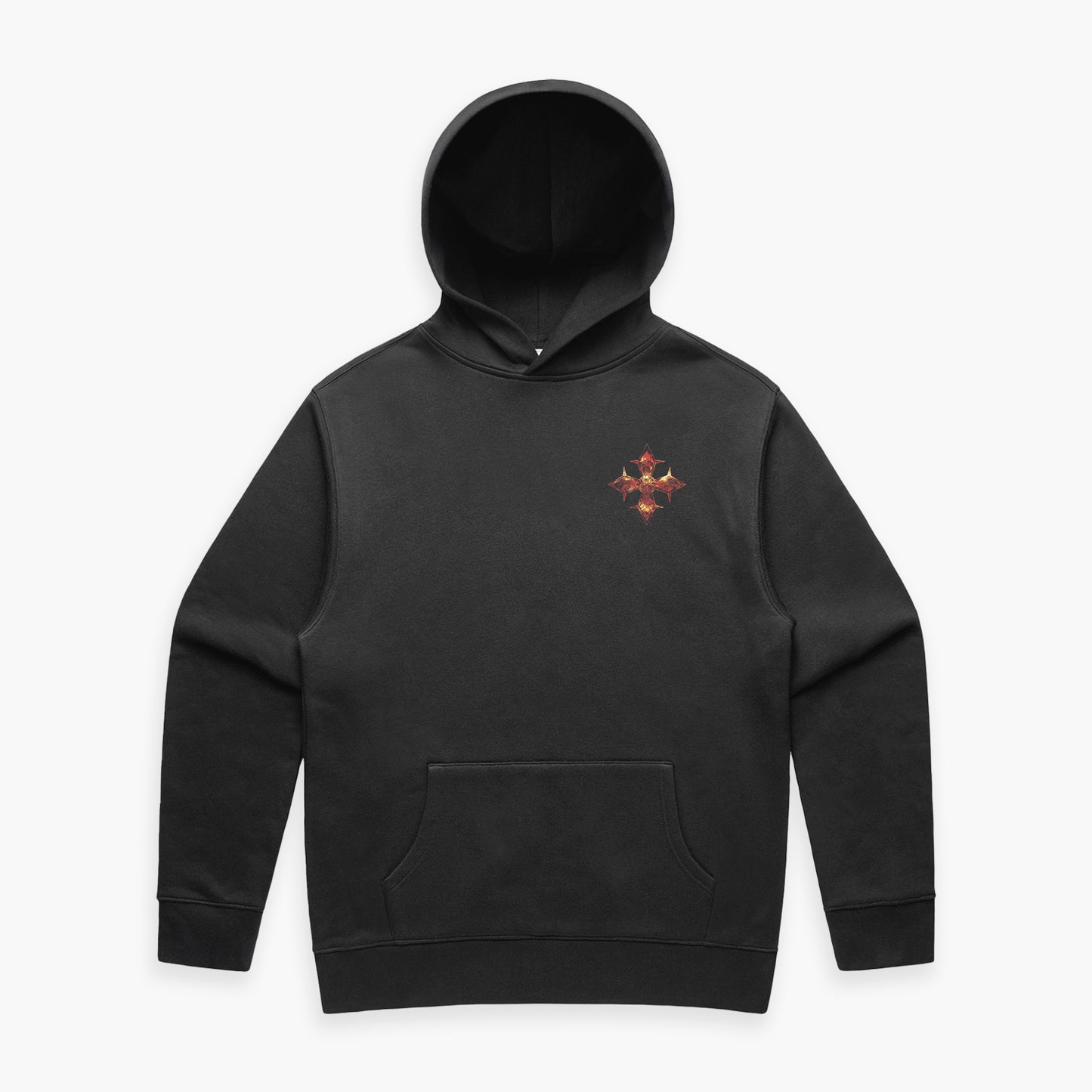 'Pray through the pain' Faded Hoodie