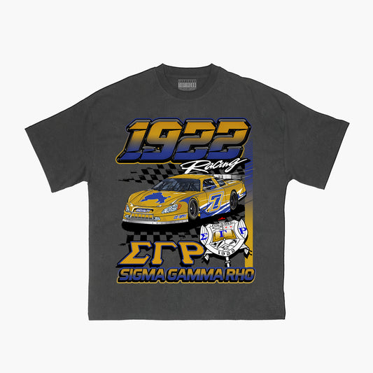 Sigma Gamma Rho '1922 Racing'. (shadow)